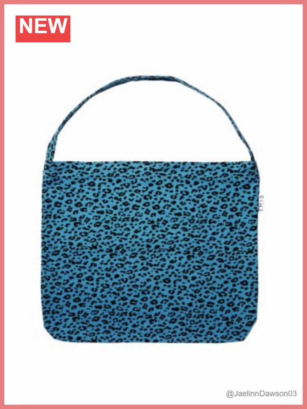 Leopard Print Corduroy Tote Bag Lightweight Casual Everyday Shoulder Bag